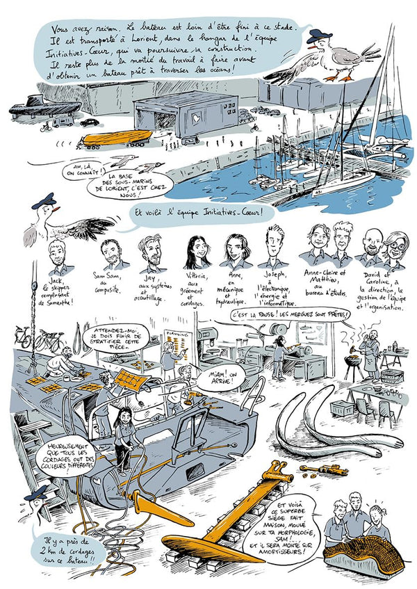 Embarque avec Samantha Davies sur son nouveau bateau ! Au coeur de la préparation du Vendée Globe - Tome 2