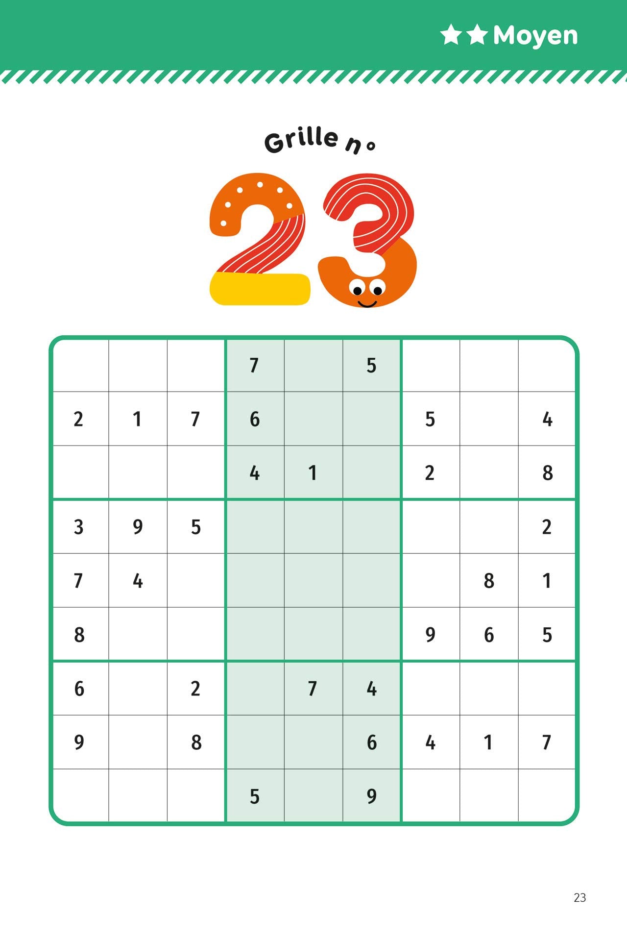 Super bloc jeux: Sudoku - Dès 8 ans