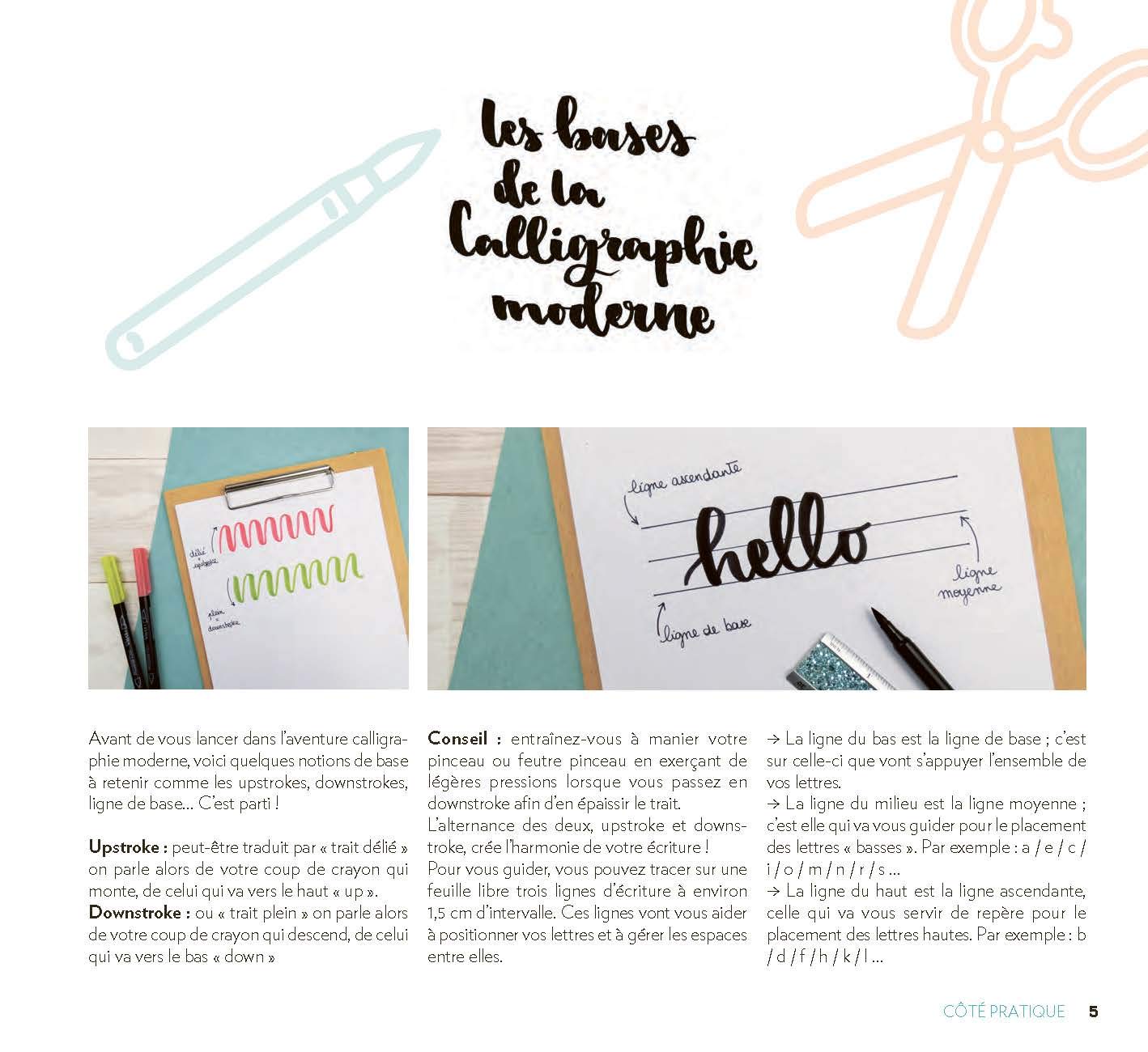 Scrapbooking & lettrage créatif - L'art de l'écriture à la main pour sublimer vos créations