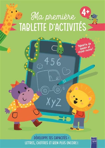 4+ Lettres, chiffres et bien plus encore - Tablette d'activités