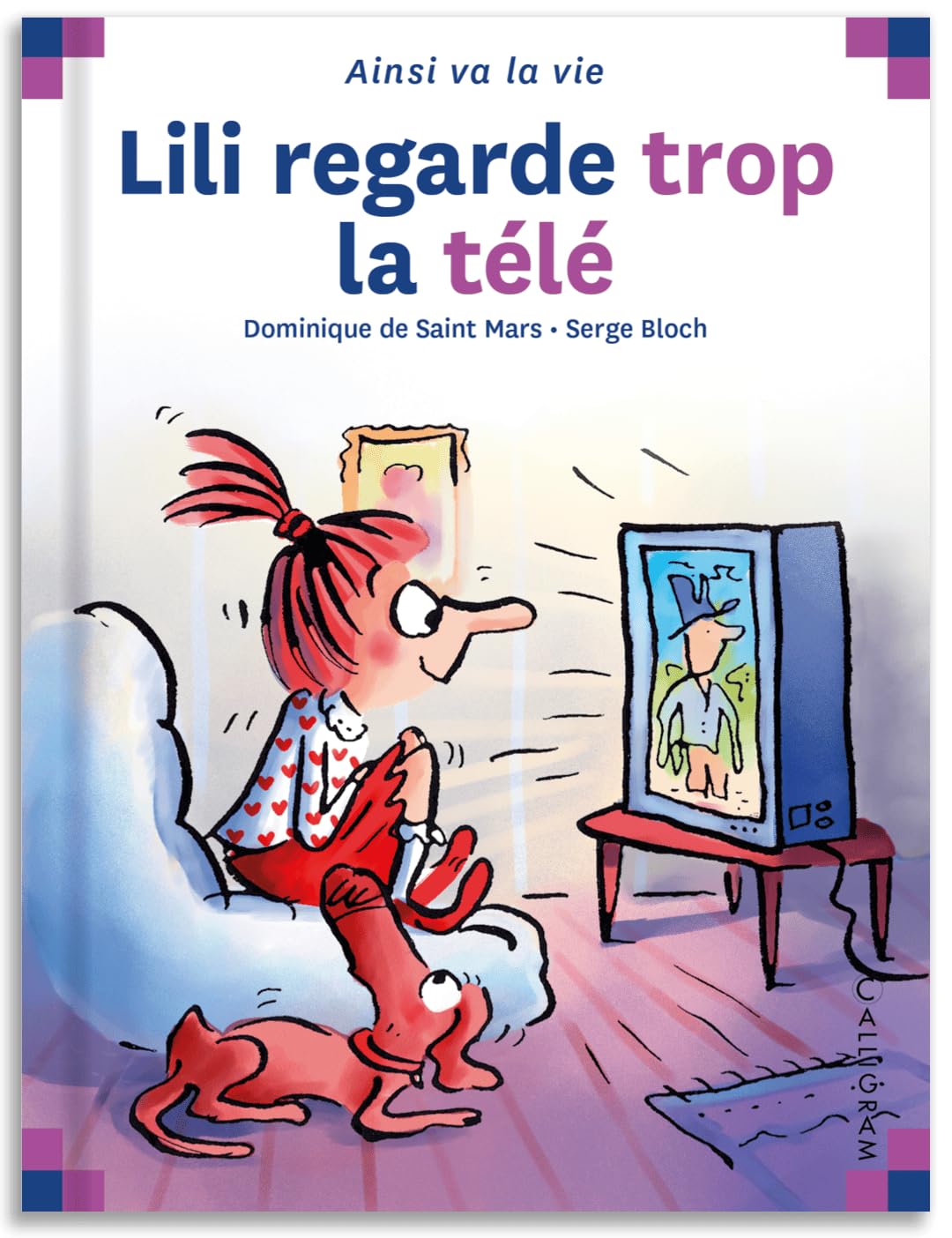 Lili regarde trop la télé