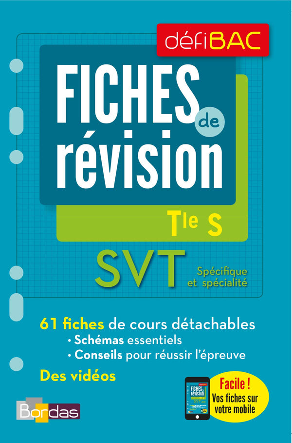 DéfiBac - Fiches de révision - SVT Tle S + OFFERT : vos fiches sur votre mobile