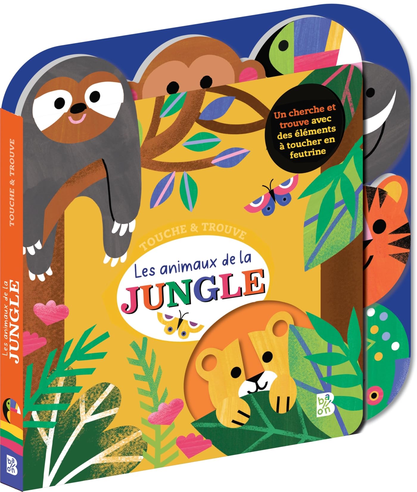 Touche & Trouve: Animaux de la jungle