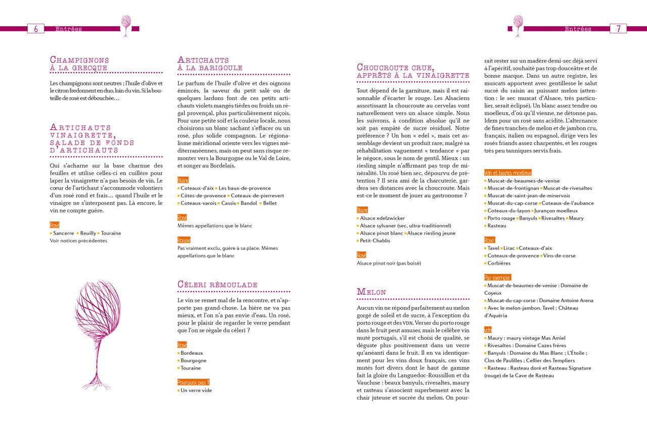 Le vin à table : encyclopédie des accords