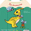Coloriages Les crayons de couleurs - Les dinosaures - Dès 3 ans
