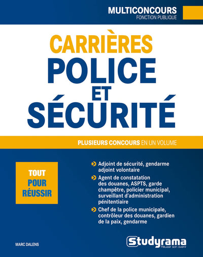Carrières de police et de sécurité