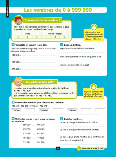 Tous forts en Maths CM1 - Nouveau programme 2016