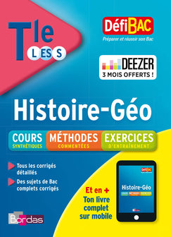 DéfiBac Cours/Méthodes/Exos Histoire-Géographie Terminale L/ES/S