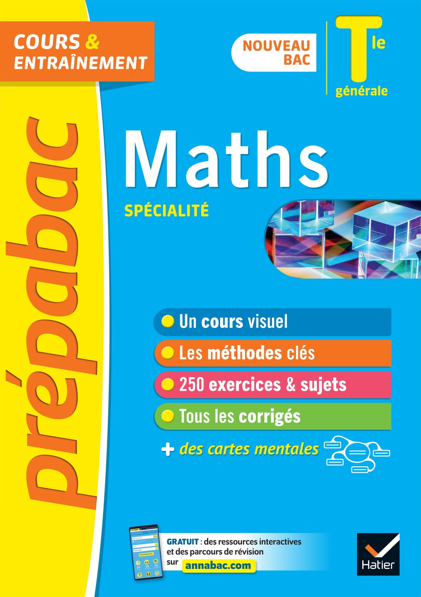 Prépabac Maths (spécialité) Tle générale - Bac 2023: nouveau programme de Terminale