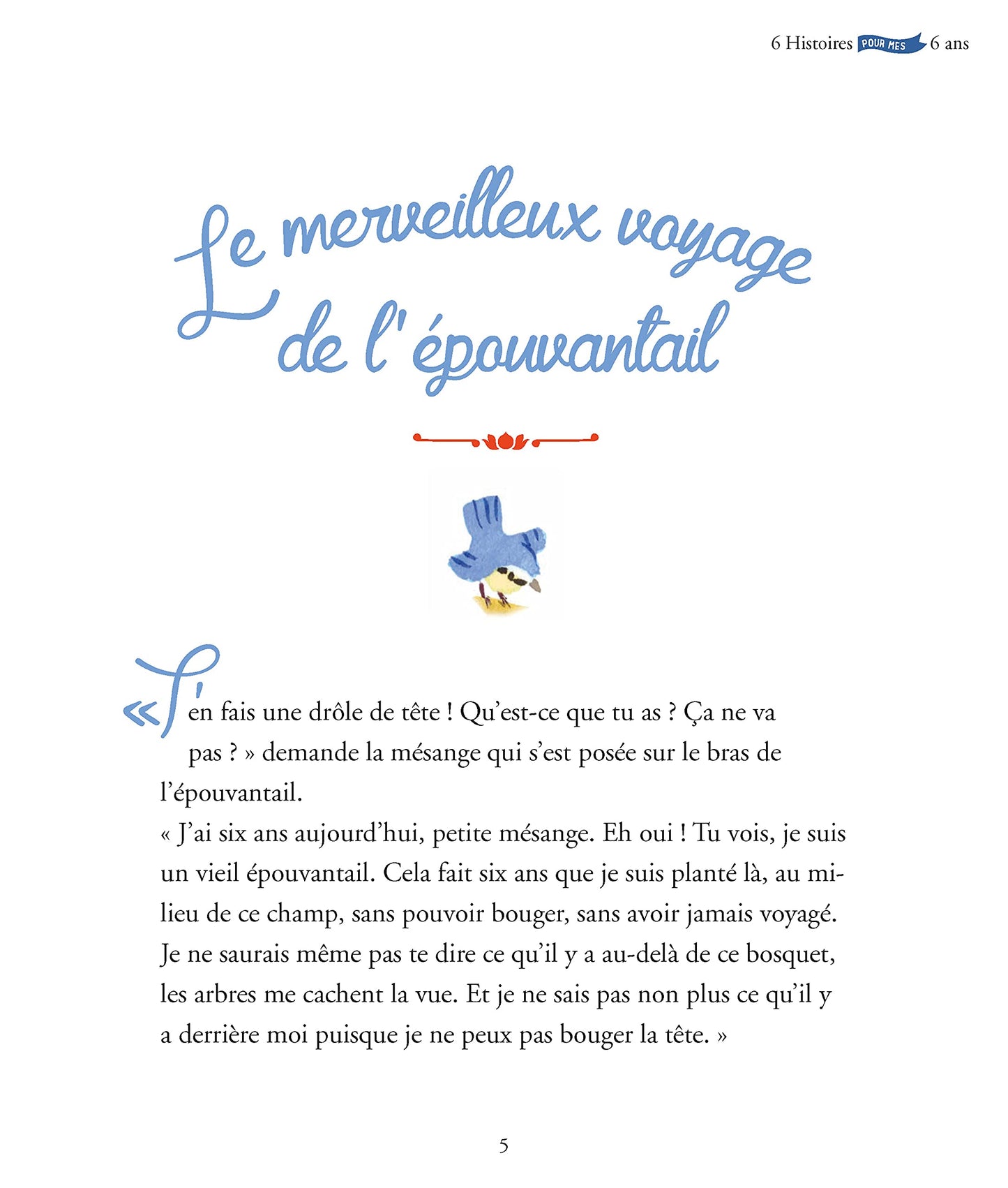 6 histoires pour mes 6 ans (+ CD)