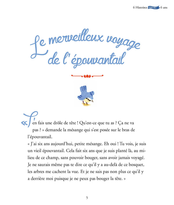 6 histoires pour mes 6 ans (+ CD)