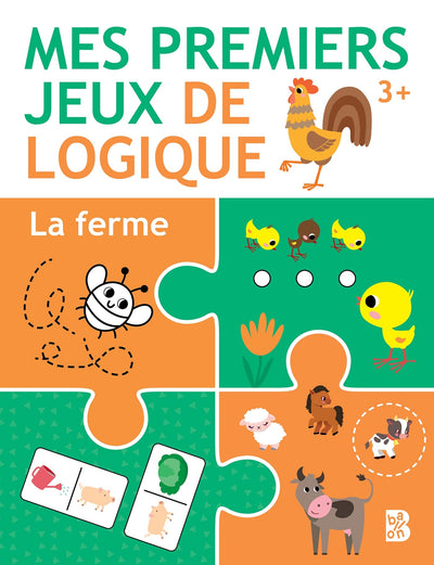 Mes premiers jeux de logique 3+ La ferme