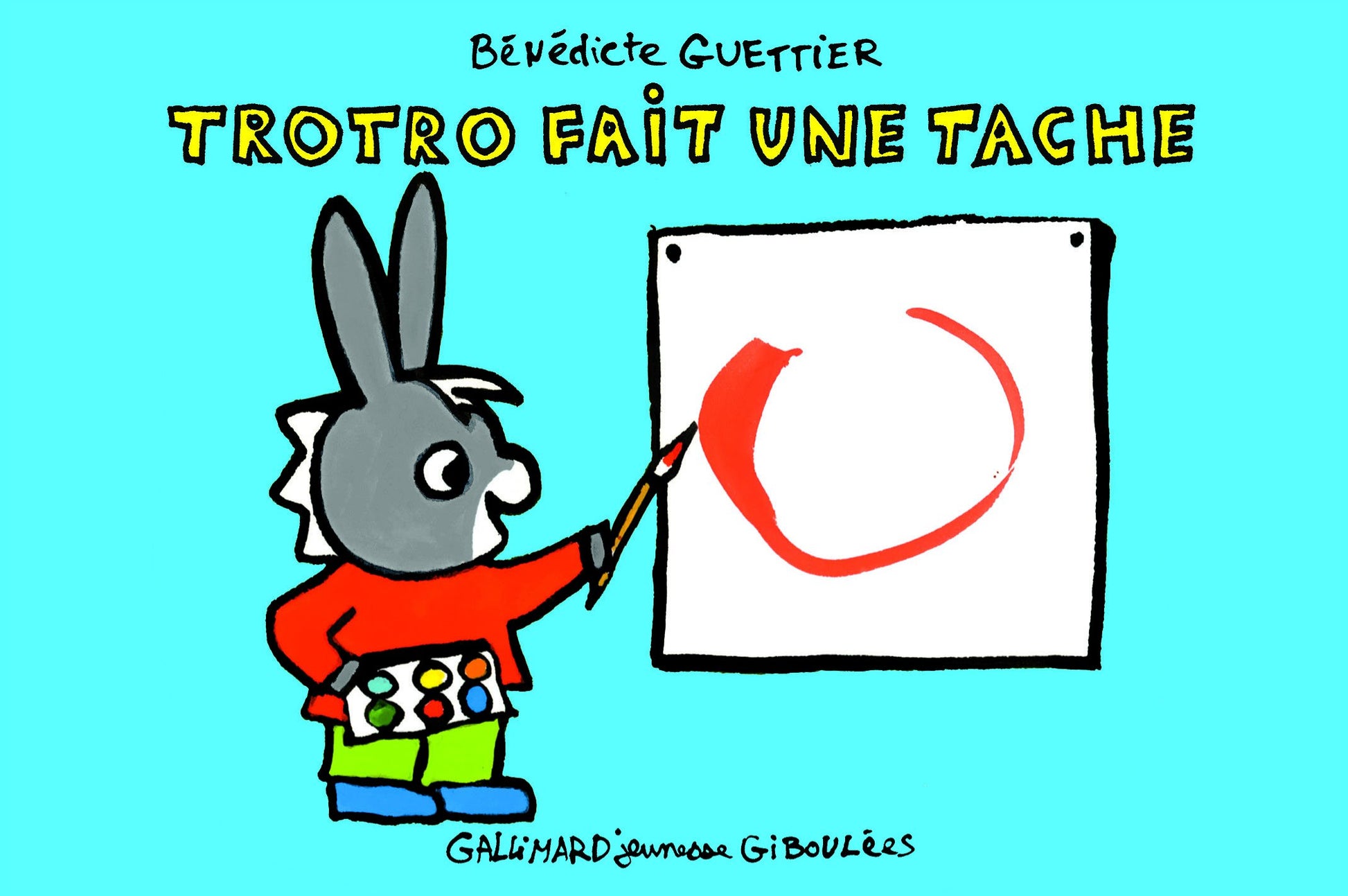 Trotro fait une tache