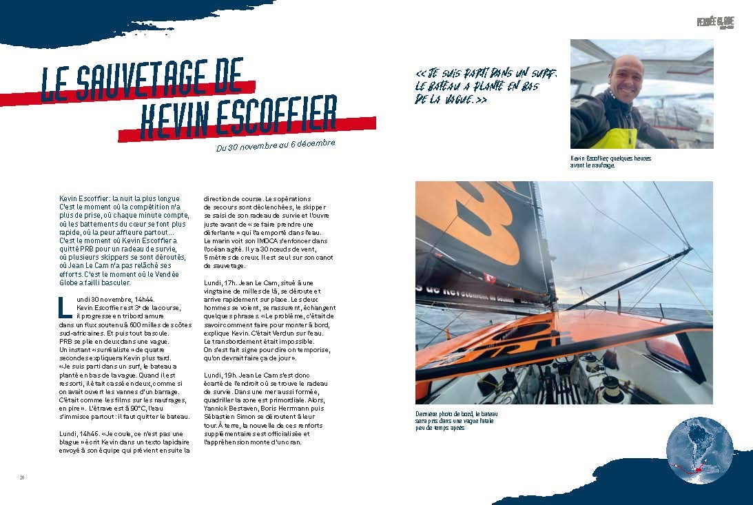 Livre Officiel Vendée Globe édition 2020