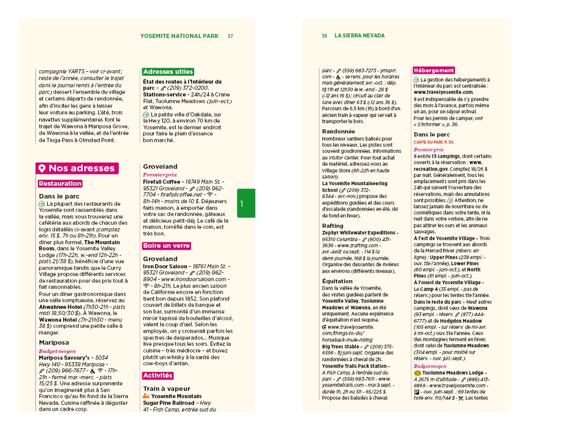 Guide Vert Grands Parcs de l'Ouest américain
