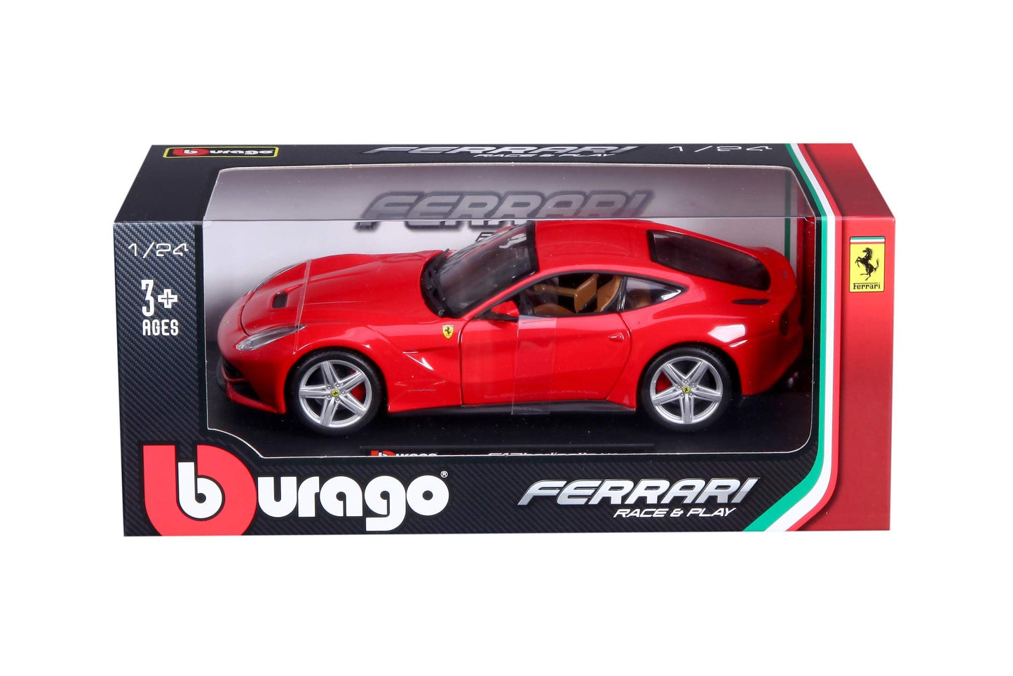 BBurago Maisto France - 26007 - Véhicule miniature - Ferrari F12 Berlinetta - Échelle 1/24 - Couleur aléatoire