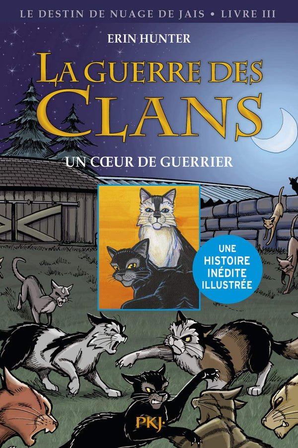La guerre des Clans - Bande dessinée - cycle II - Le destin de nuage de jais - tome 03 : Un coeur de guerrier (3)