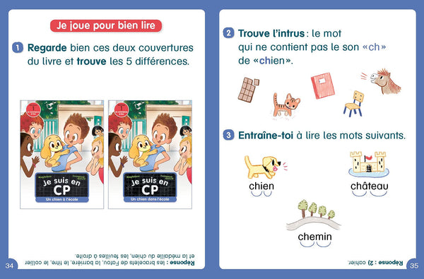 Je suis en CP - Niveau 1 - Un chien à l'école