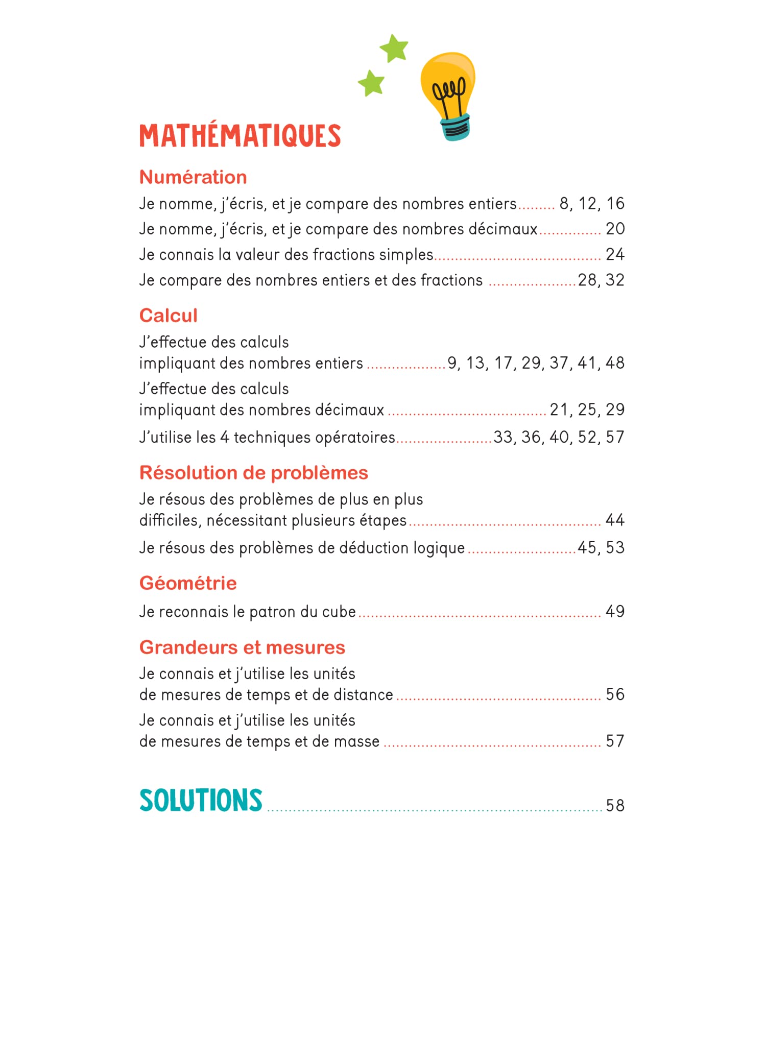 Mon année en jeux CM1-CM2: Français - Maths