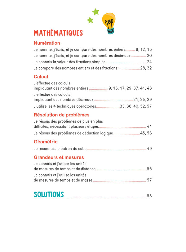 Mon année en jeux CM1-CM2: Français - Maths