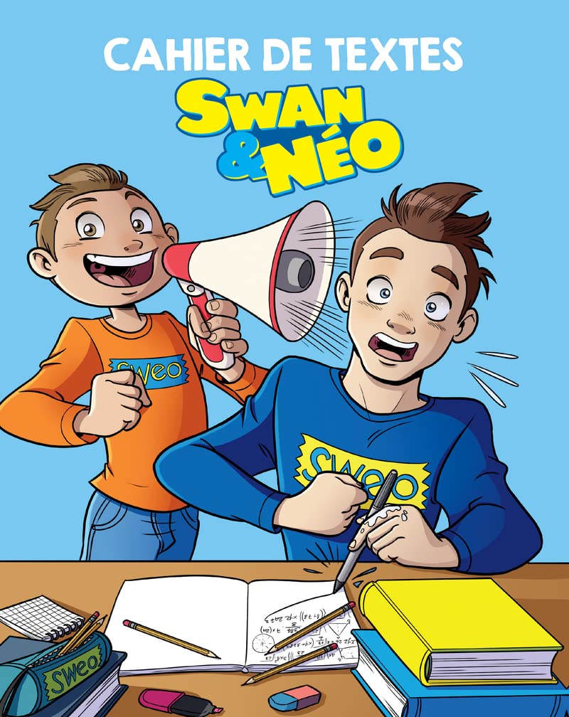 Swan & Néo – Agenda de textes – Avec des stickers – Dès 5 ans