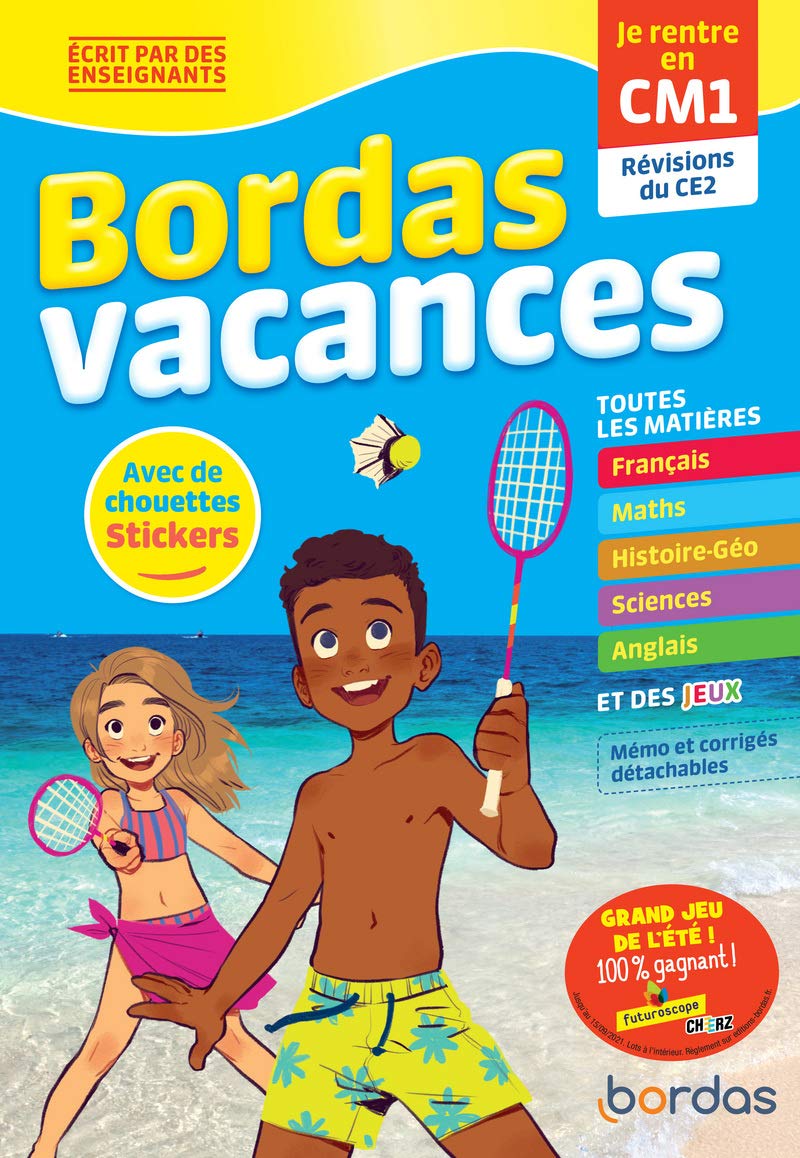 Bordas Vacances - Je rentre en CM1