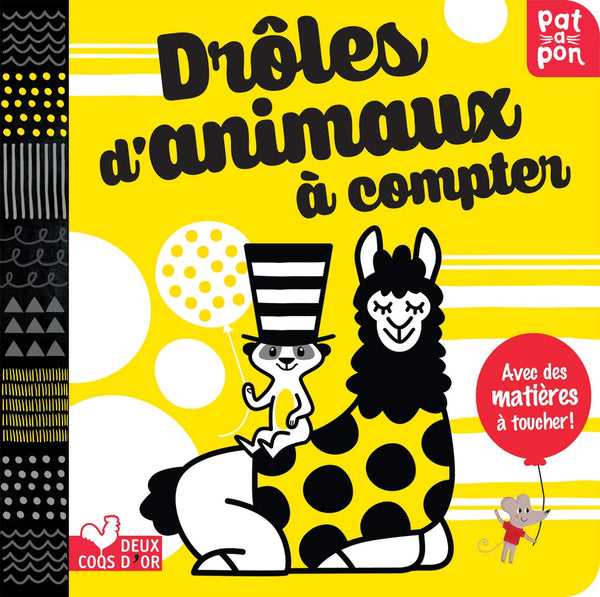 Drôles d'animaux à compter - livre animé