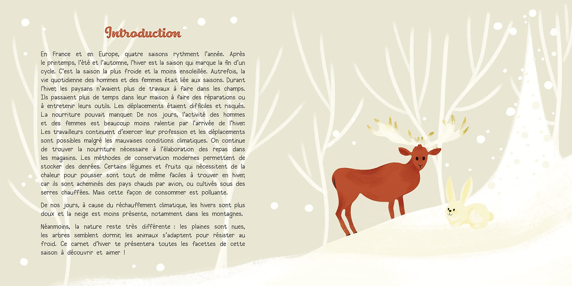 Mon petit carnet d'hiver: Des gommettes à l'intérieur !