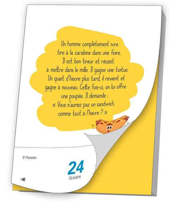 Calendrier Almaniak Les meilleures blagues 2023 : 1 blague par jour