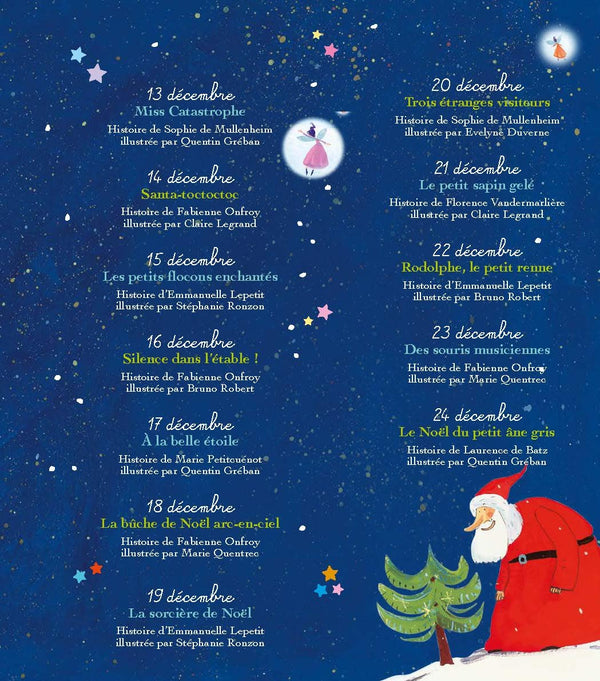 24 merveilleuses histoires pour attendre Noël