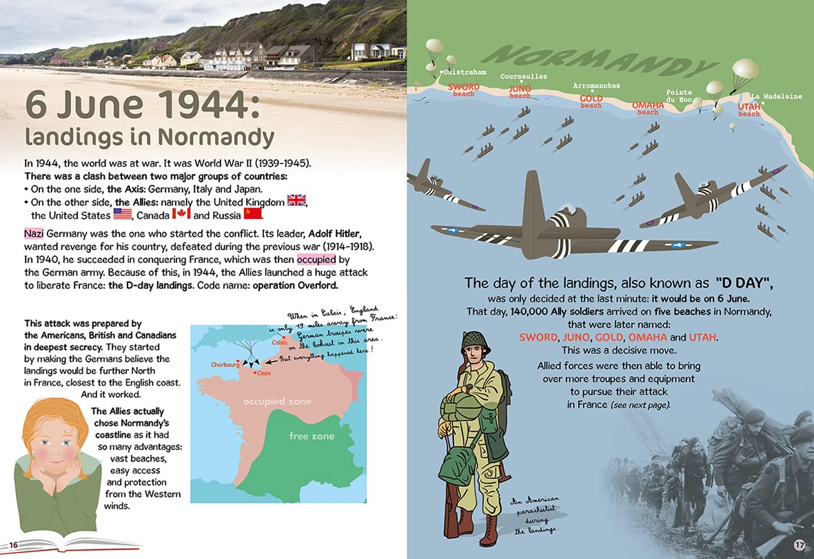 Normandy for kids