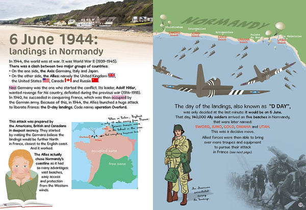 Normandy for kids