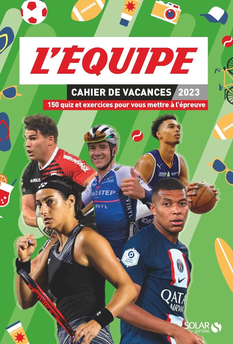 Cahier de Vacances 2023 - L'Equipe