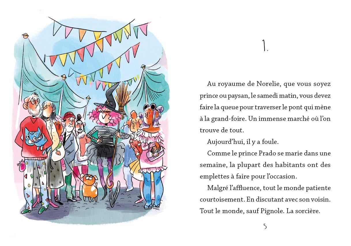 Le prince et la grenouille - Premier roman jeunesse conte - Dès 7 ans