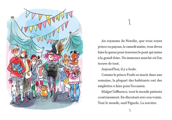 Le prince et la grenouille - Premier roman jeunesse conte - Dès 7 ans
