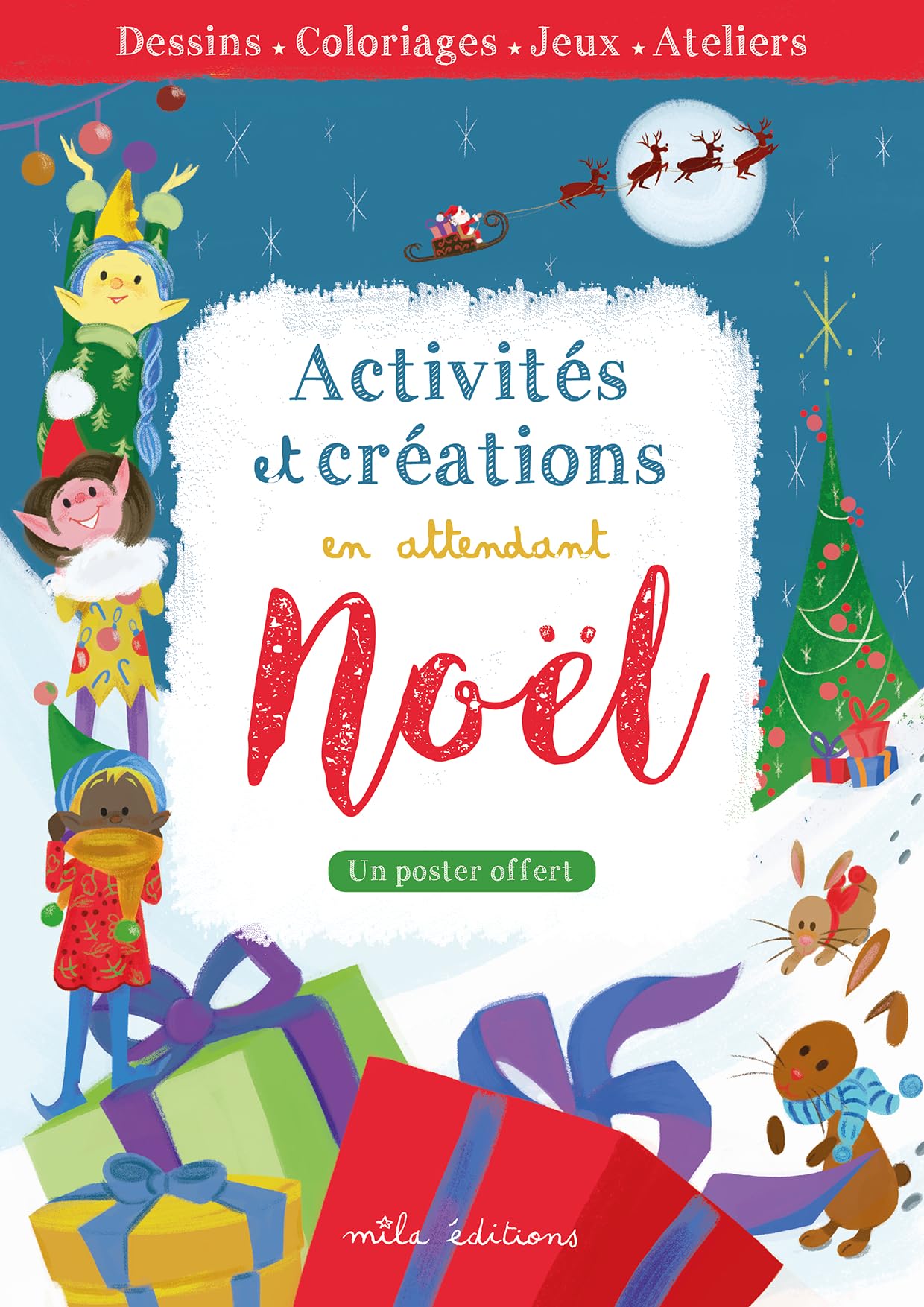Activités et créations en attendant Noël: Un poster offret