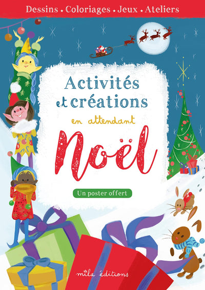 Activités et créations en attendant Noël: Un poster offret