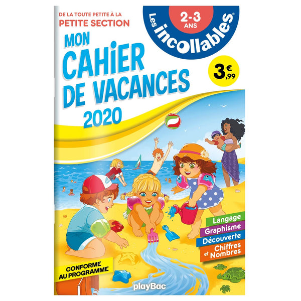 Les incollables - Cahier de vacances 2020 - De la TPS à la PS