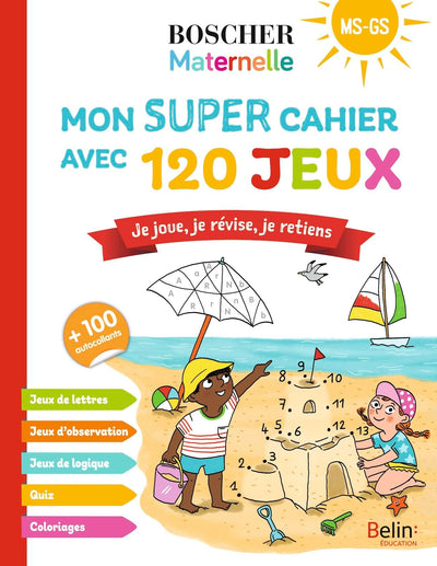 Mon super cahier avec 120 jeux