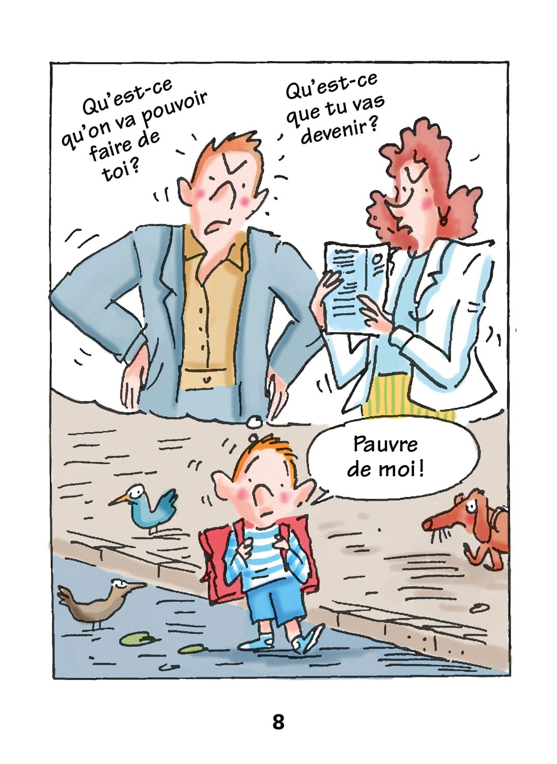 Max n'aime pas l'école