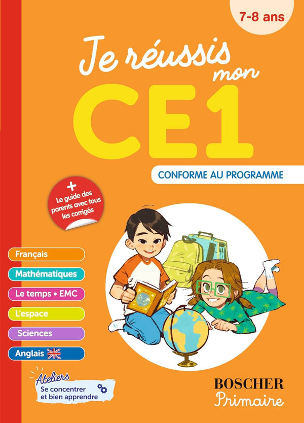 Je réussis mon CE1 N.E.: Nouveaux programmes 2024