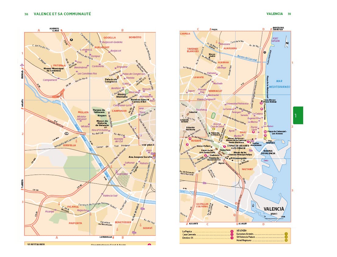 Guide Vert Espagne côté Est : Valence, Costa Blanca, Aragon, Saragosse