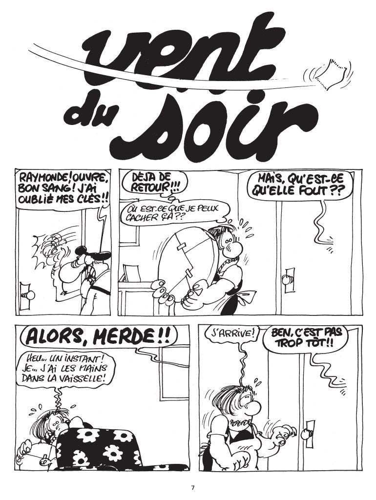 Les Bidochon, Tome 8 : Vent du soir - 22.5 x 17 cm