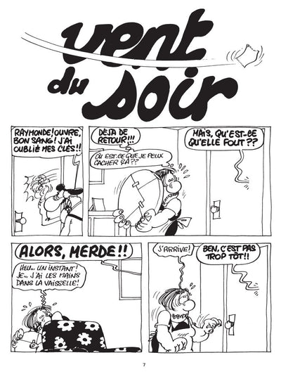 Les Bidochon, Tome 8 : Vent du soir - 22.5 x 17 cm