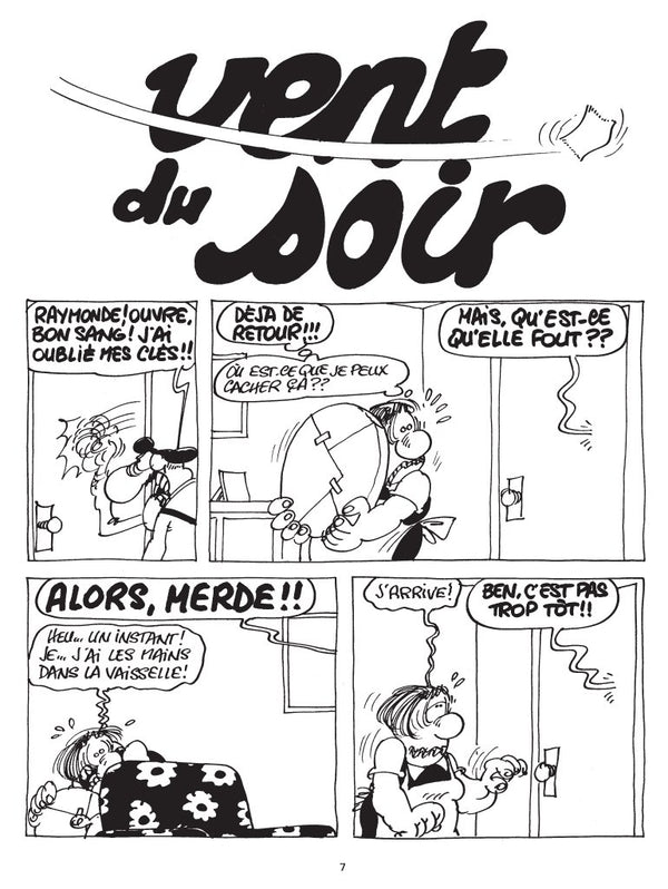 Les Bidochon, Tome 8 : Vent du soir - 22.5 x 17 cm