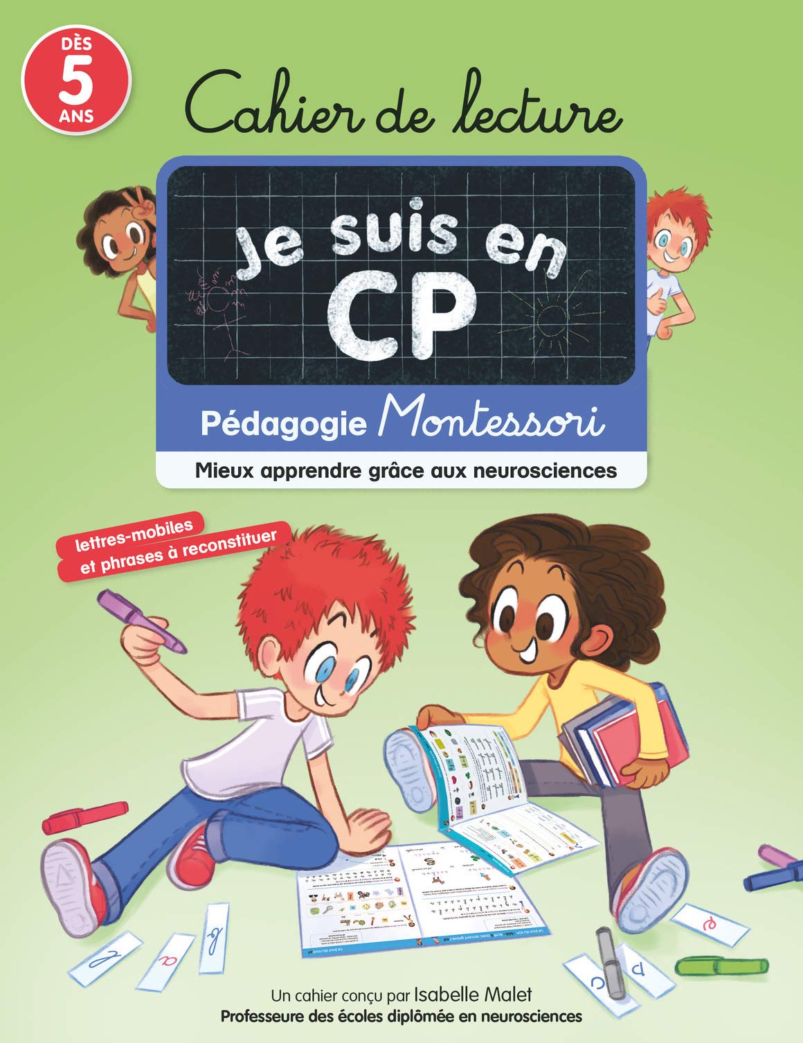 Cahier de lecture: Pédagogie Montessori - Mieux apprendre grâce aux neurosciences