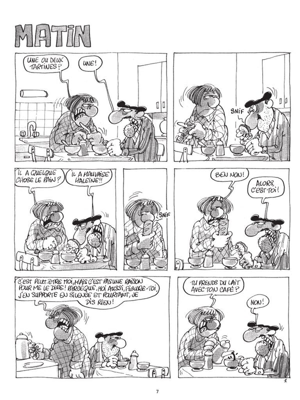 Les Bidochon, Tome 11 : Matin, midi et soir suivi de matin, midi et soir (Petit Format)