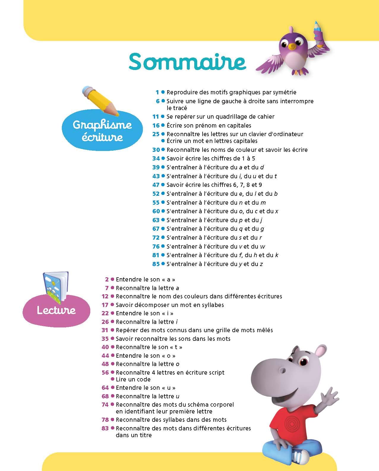 Tout le programme Grande section 5-6 ans - A la maternelle: Tous les apprentissages de GS
