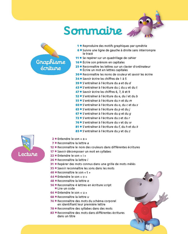 Tout le programme Grande section 5-6 ans - A la maternelle: Tous les apprentissages de GS