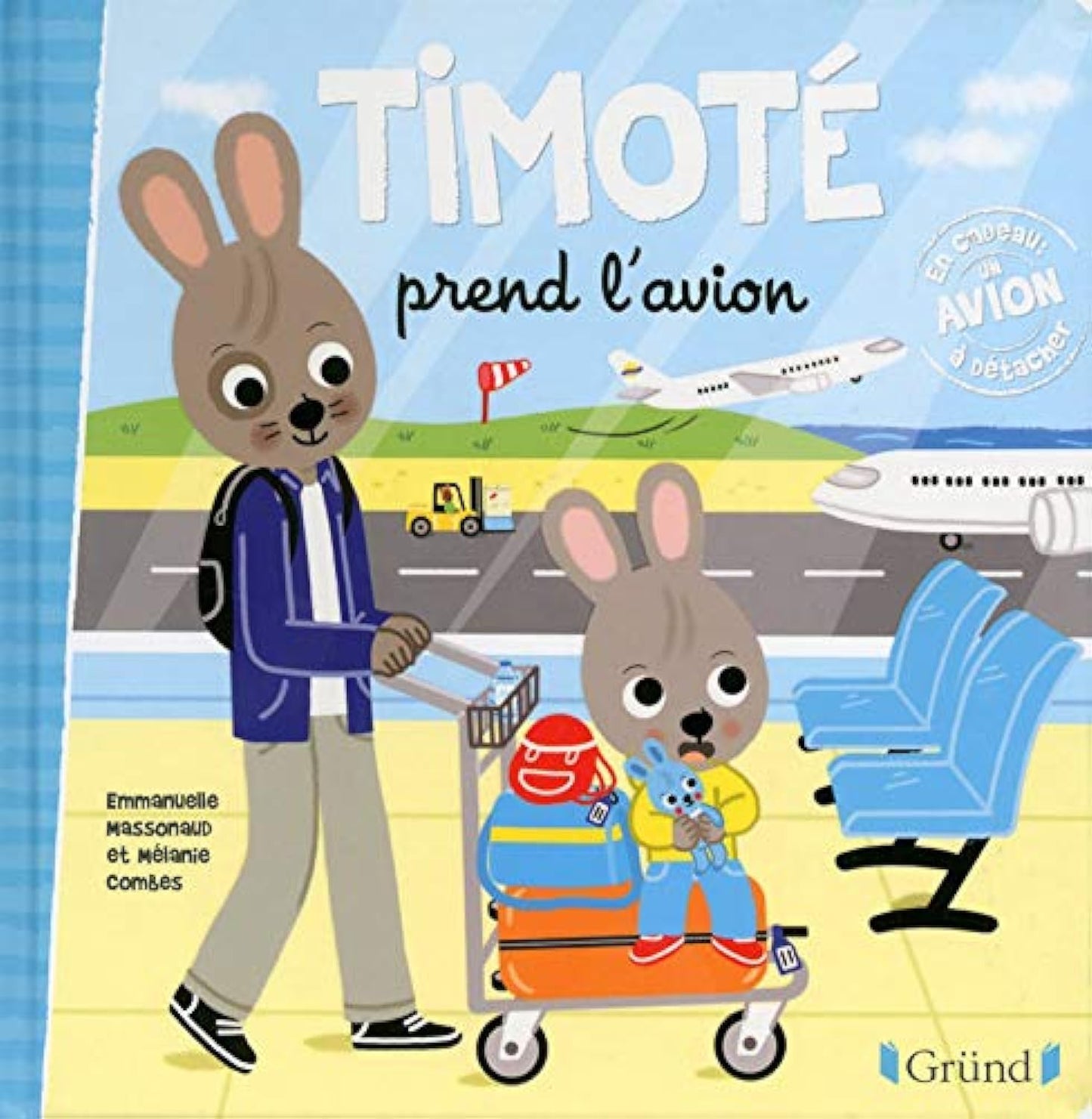 Timoté prend l'avion – Album jeunesse – À partir de 2 ans